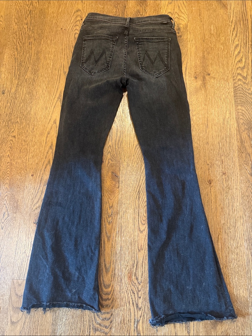 MOTHER The Weekender Fray Jeans in Night Shadow - Picture 3 of 3